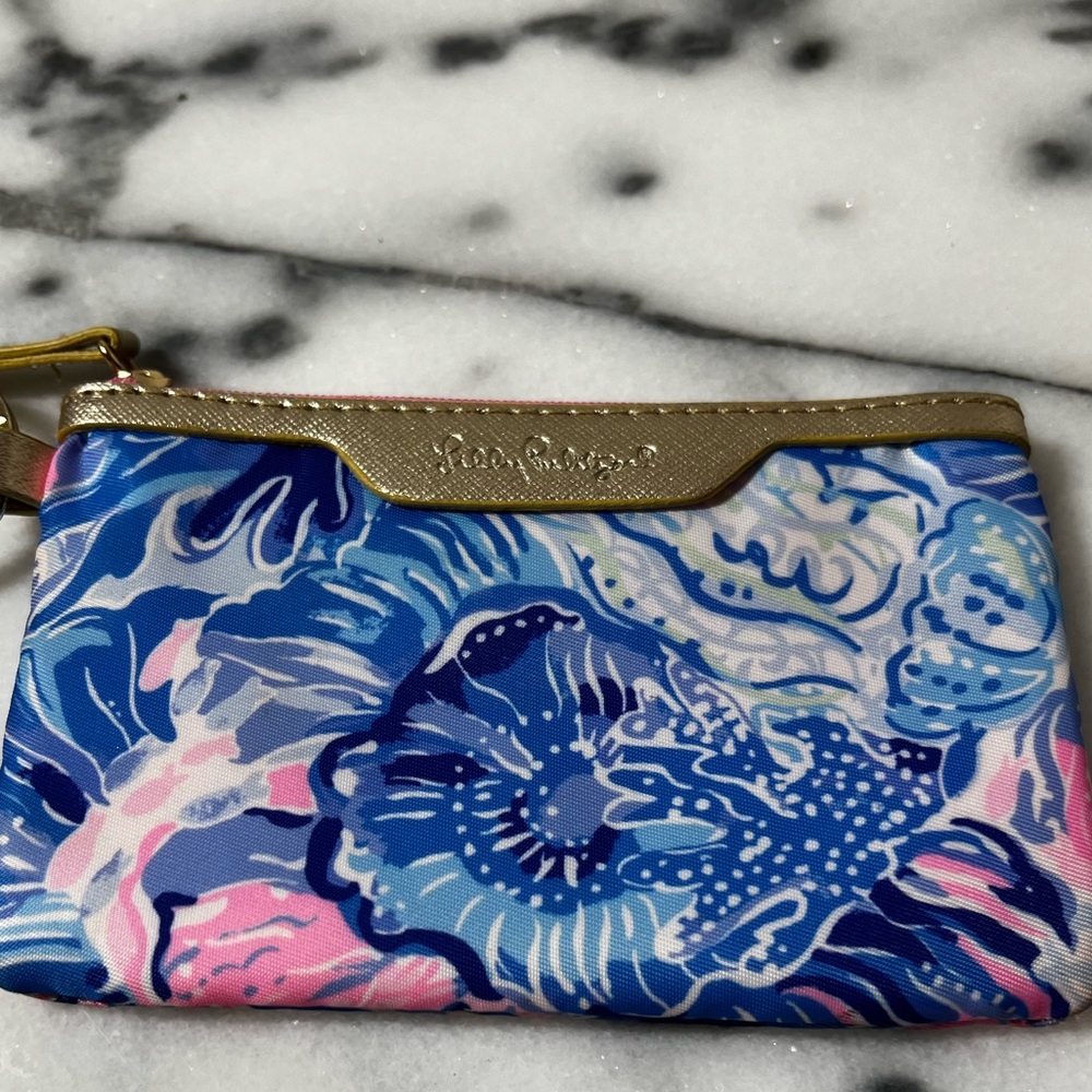 Lilly Pulitzer Floral Card Case/Keychain